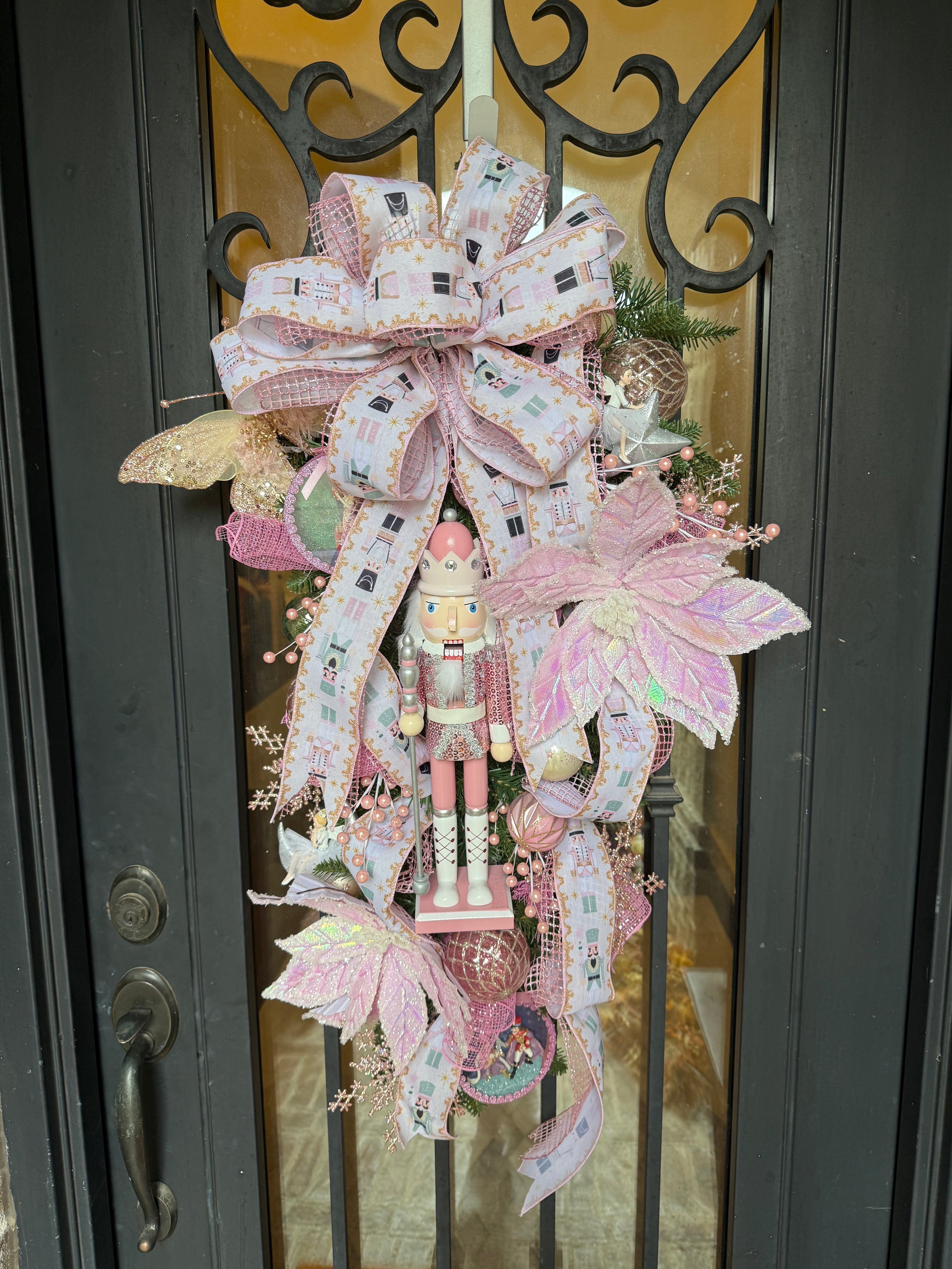 Custom Holiday Door Swags and Wreaths